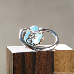 ブルートパーズ リング / Blue Topaz Ring ʊ 6枚目の画像