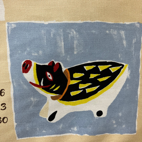 ☆お値下げしました☆2023年・12干支☆布カレンダータペストリー