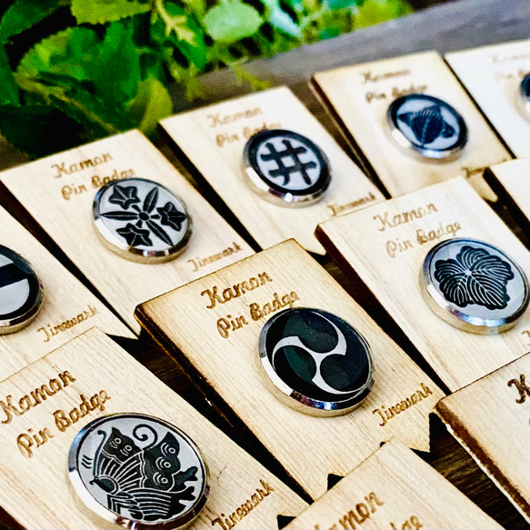 新選組家紋ピンバッジ 8枚目の画像