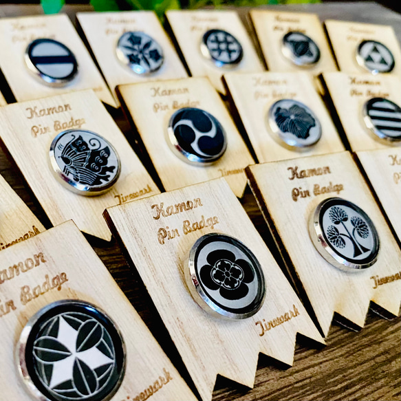 新選組家紋ピンバッジ 9枚目の画像