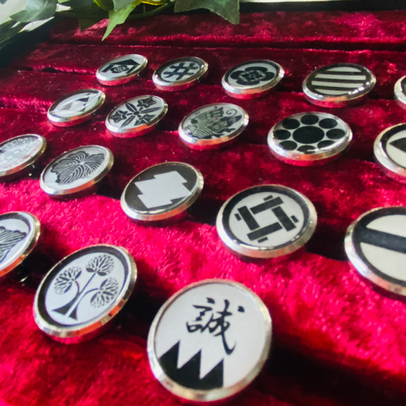 新選組家紋ピンバッジ 14枚目の画像