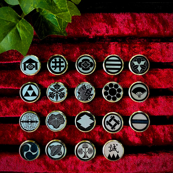 新選組家紋ピンバッジ 16枚目の画像