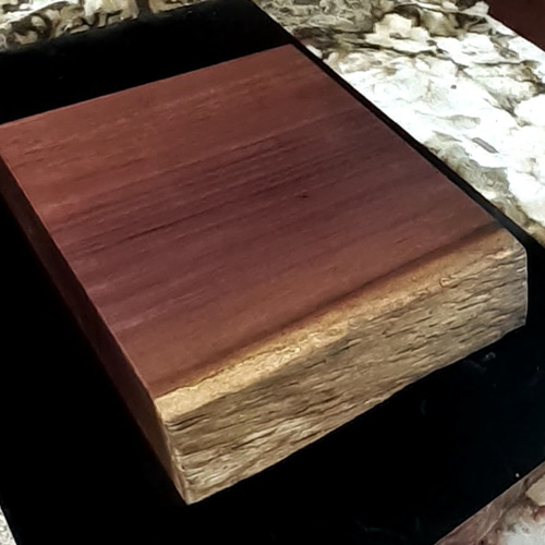 パープルハート一枚板コーヒーテーブルテーブル希少激安