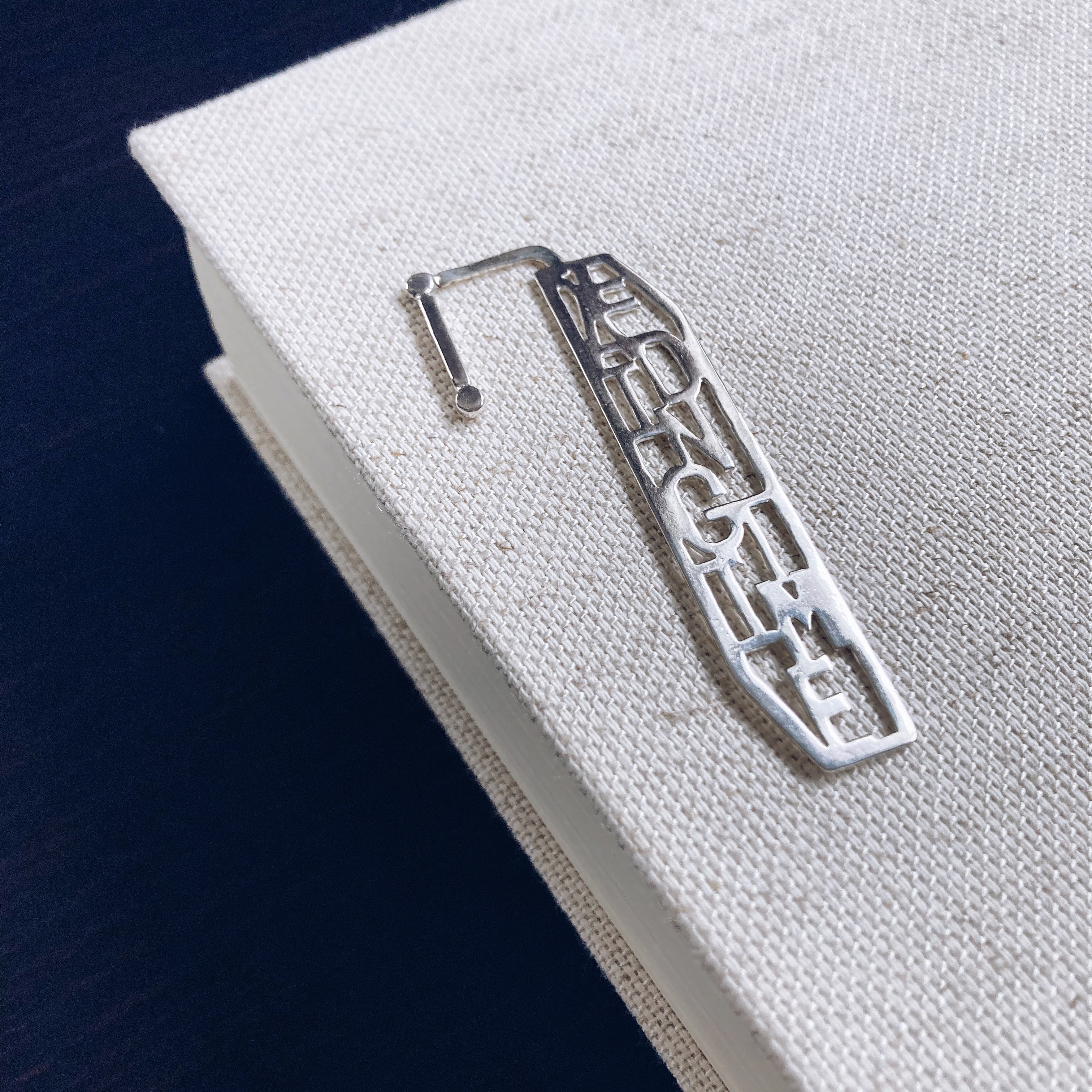 READING TIME bookmark【silver925】しおり 栞 ブックマーク