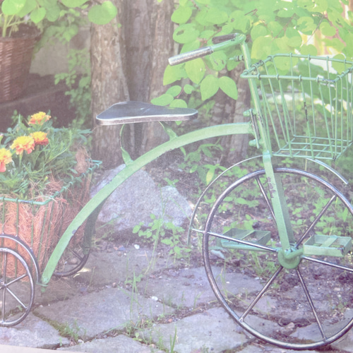 ラスト！グリーン系！かっこいい自転車【インテリア雑貨ジャンク