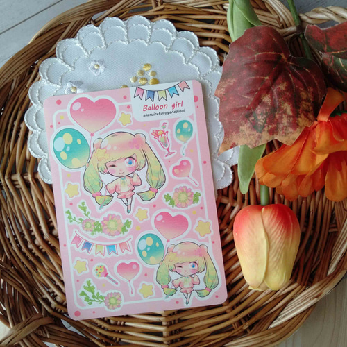 Fairylady ゆめかわ工房 人物ステッカー コラージュ素材 まとめ売り