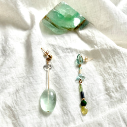 フローライト ピアス の人気通販｜Creema(クリーマ) 国内最大の