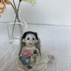 陶器　ウエディング人形 6枚目の画像