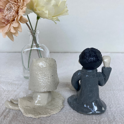 陶器 ウエディング人形 その他人形 ますほ 通販 14825060｜Creema