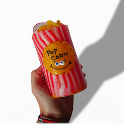 デザインキャンドル popcorn☆  e793 3枚目の画像