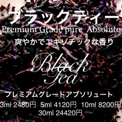 【爽やかでエキゾチックな香り】ブラックティーアブソリュート3ml 1枚目の画像