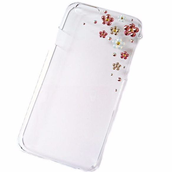 xperia5IV 手機殼 [mariaglace] Pastel Flower Deco Smartphone Case SO 第4張的照片