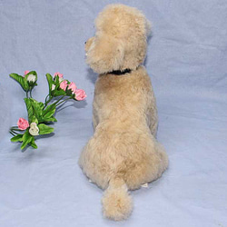 犬の日 2023 愛犬ギフトに現品お届け・トイプードル・天然素材使用ファークラフト・アート 5枚目の画像