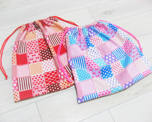 ★ino様★入園入学LIBERTY　３柄　マット　巾着 リバティ LIBERTY 入園入学 お着替え入れ 体操服バッグ Odette