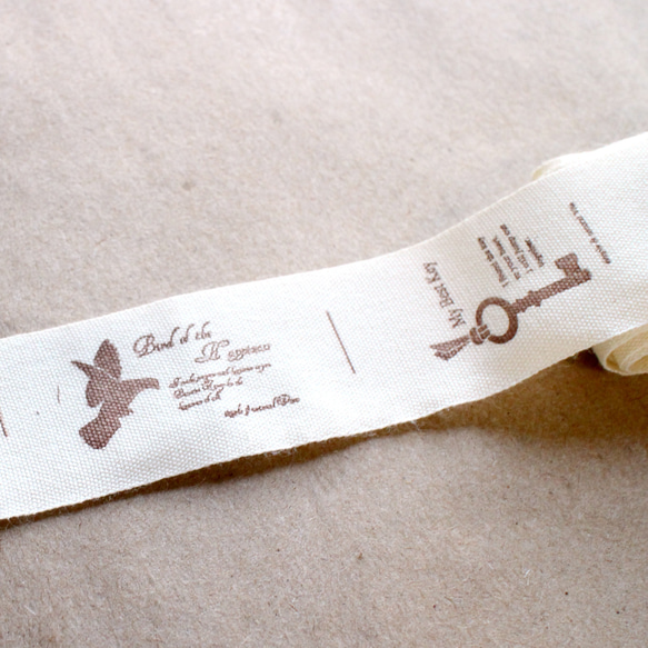 棉籤膠帶艾菲爾鐵塔鑰匙玫瑰小鳥190cm ah-141 第1張的照片