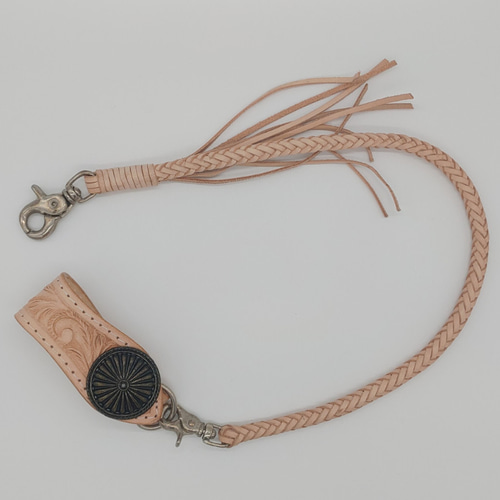 カービング財布　カービングウォレット　ターコイズ　ウォレットチェーン　セット　バイカーズ　長財布　レザー　牛革　手作り　手彫り カービング財布 カービングウォレット ターコイズ ウォレットチェーン