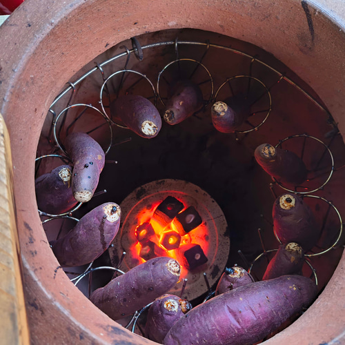 キャラメリゼ焼き芋が焼ける！キャスター付 飲食店開業にぴったり