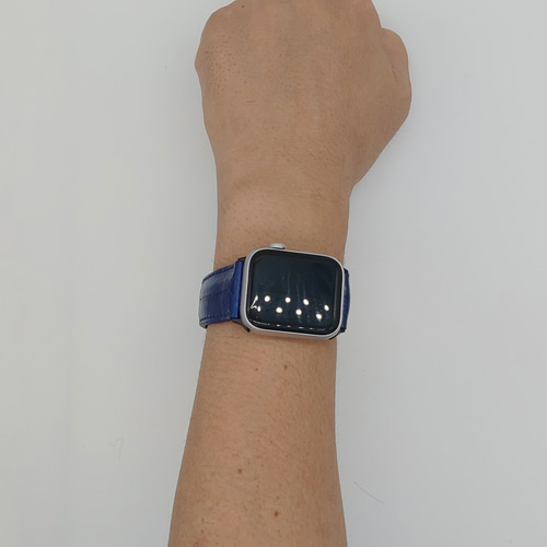 クロコダイル アップルウォッチバンド クロコ ワニ革 時計ベルト クロコダイル アップルウォッチバンド クロコ ワニ革 時計ベルト