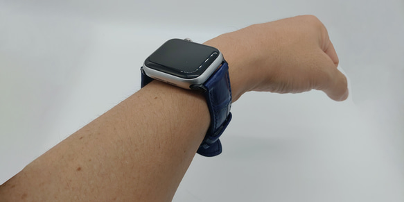 クロコダイル アップルウォッチバンド クロコ ワニ革 時計ベルト クロコダイル アップルウォッチバンド クロコ ワニ革 時計ベルト