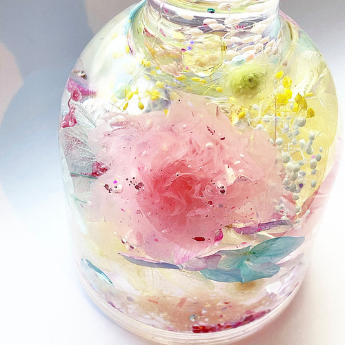 再販2*期間限定『宝石の森〜希望のオパール〜』プリザーブドフラワーと