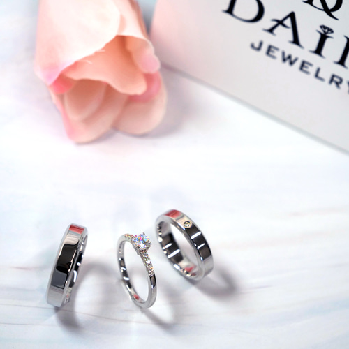◇受注制作◇結婚指輪 マリッジリング ペアリング ダイヤモンド 