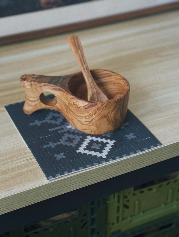 オリーブ ウッド マウンテン シリーズ キャンプ コーヒー カップ
