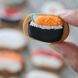 ミニチュアお寿司のアイシンググクッキー<sushi`s icingcookie> 3枚目の画像