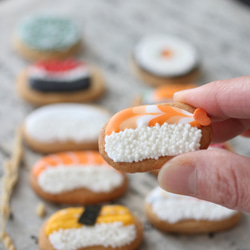 ミニチュアお寿司のアイシンググクッキー<sushi`s icingcookie> 4枚目の画像