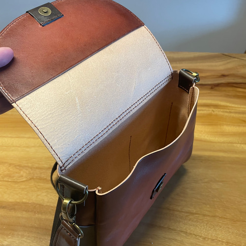 本革ハンドメイド　ショルダーバッグ　フルオーダー専用 DAYSART ショルダーバッグ メンズ レディース レザー 本革 ポーチ ミニ