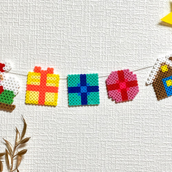 プレゼントを届けるよ⭐︎サンタクロースのクリスマスガーランド 5枚目の画像