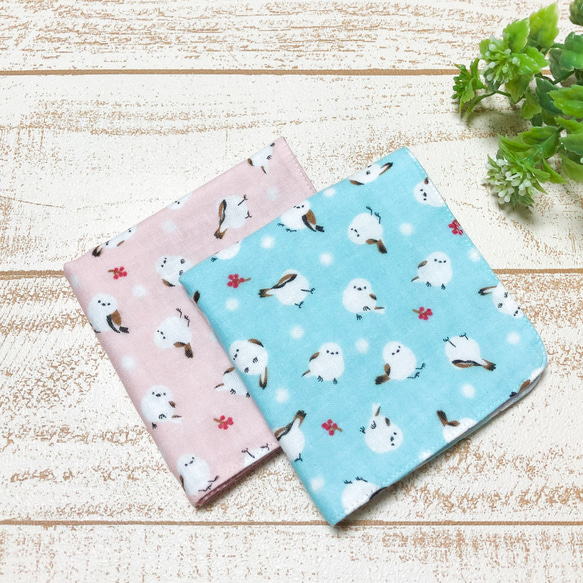 シマエナガのガーゼハンカチ(ピンクは完売しました) ハンカチ