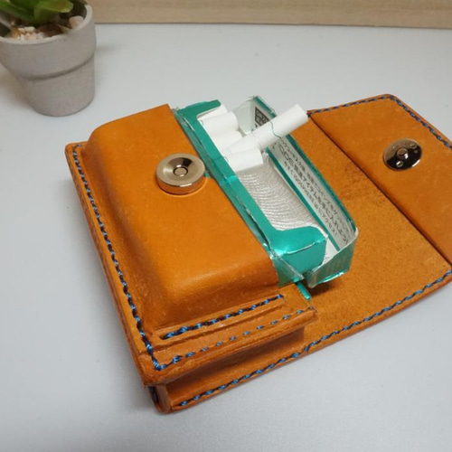 アイコスイルマ類 TEREA ケース イタリア産 オレンジ 2個入り用