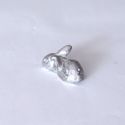 純錫箸置き　ウサギ　干支　卯　兎 3枚目の画像