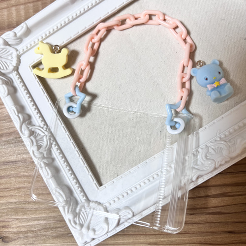 ハート 星 100個セット キャンディバッグ キーホルダー ゆめかわ