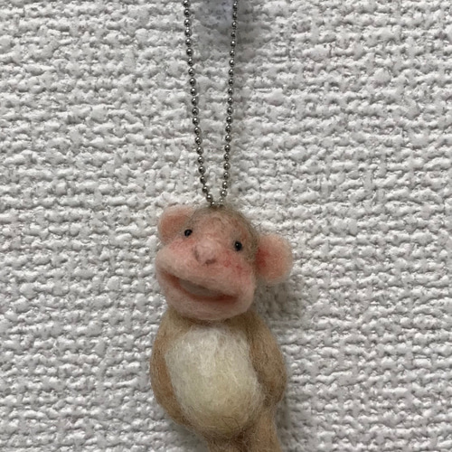 気をつけおサル マスコット 羊毛フェルト dai-fuku 通販 14829868