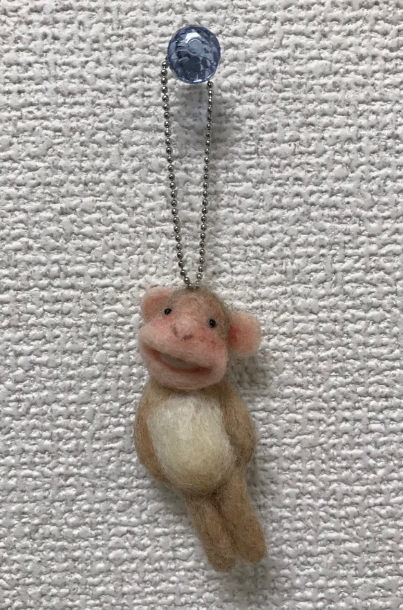 気をつけおサル マスコット 羊毛フェルト dai-fuku 通販 14829868