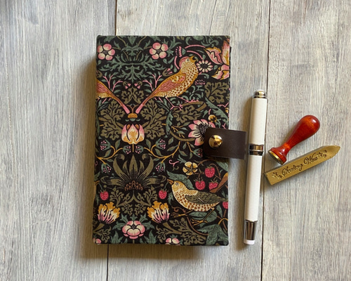 ウィリアムモリス　ブルーディジー柄　付け替え輪針ケース ウィリアムモリス ブルーディジー柄 付け替え輪針ケース 楽天