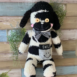 デニムリメイク ハートキーホルダー バックチャーム キーホルダー plum