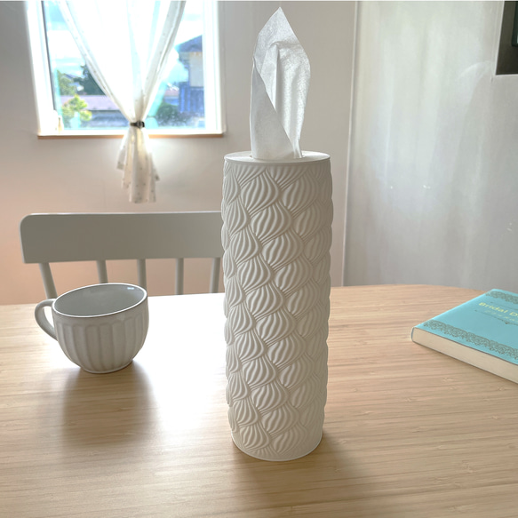 ティッシュケース & ペットボトル花瓶  / BUNCH / 3Dプリンター 1枚目の画像
