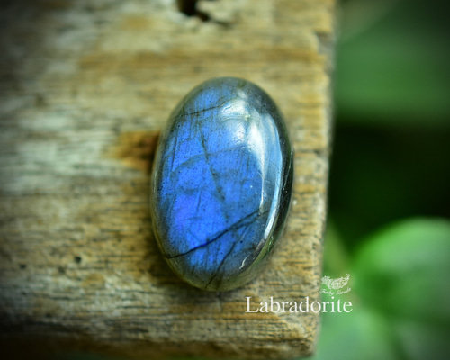 透明感のあるブルー☆ブルーラブラドライト ルースs577 天然石