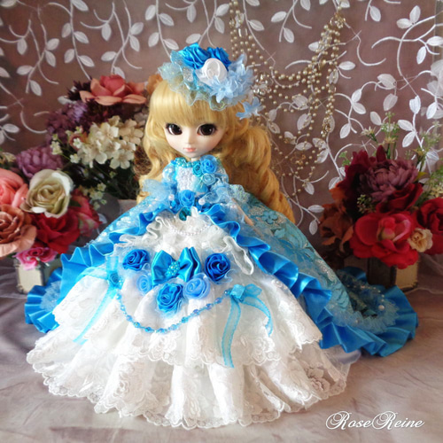 大人マリン　ギャザーマキシスカート　リカちゃん　ブライス 大人マリン ギャザーマキシスカート リカちゃん ブライス 大人マリン