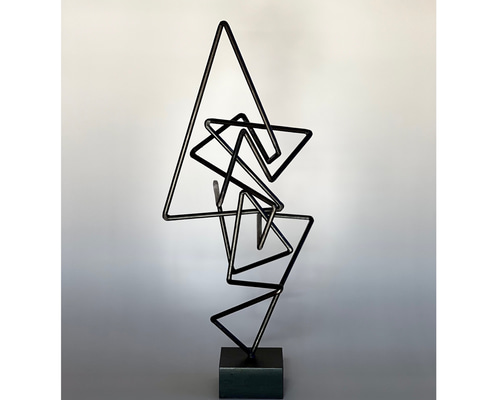 IRON sculpture【51380】by mutoji 立体・オブジェ mjh A gallery 通販