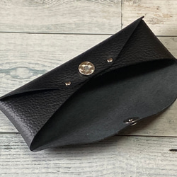 ✉L.A.N's  GP  leather case ✉【牛革　ブラック系】 5枚目の画像