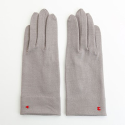 包郵【100%羊毛手套】102沙米色/讓你的手看起來很漂亮的手套 第2張的照片