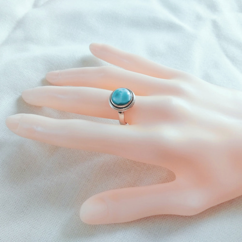 ラリマー silver ring 指輪・リング brise 通販 14830577