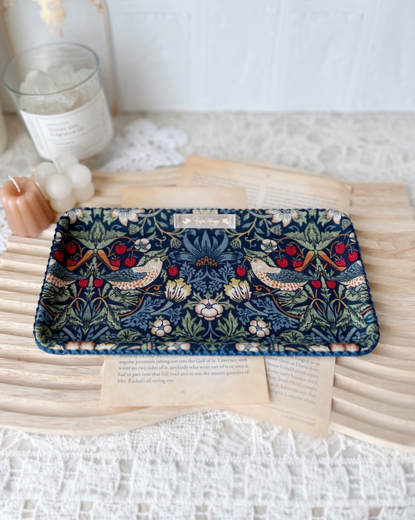 ウィリアムモリス☆テーブルマット☆4枚セット 【お皿4枚ギフト