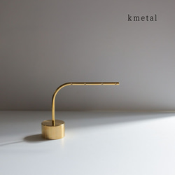 ピアススタンド アクセサリースタンド ディスプレイ 真鍮 シンプル 高級 おしゃれ かわいい【R型L 1本】kmetal 1枚目の画像