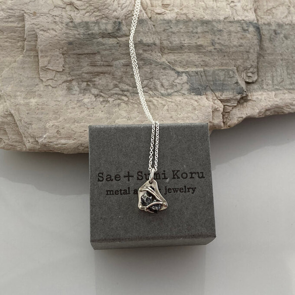 ◇隕石 (メテオライト）シルバーペンダント◇Meteorite Silver Pendant 4枚目の画像