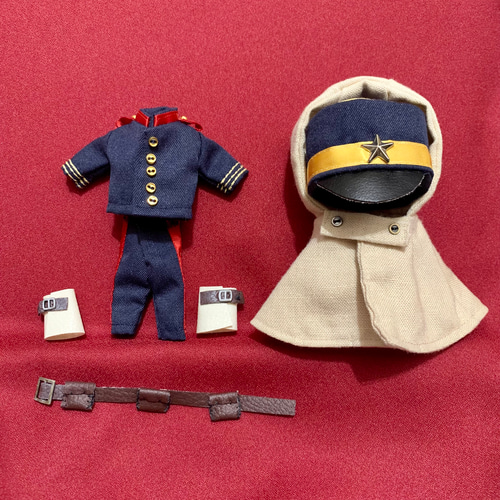 ねんどろいどどーる対応 明治陸軍 軍服風セット (軍服・軍帽・脚絆