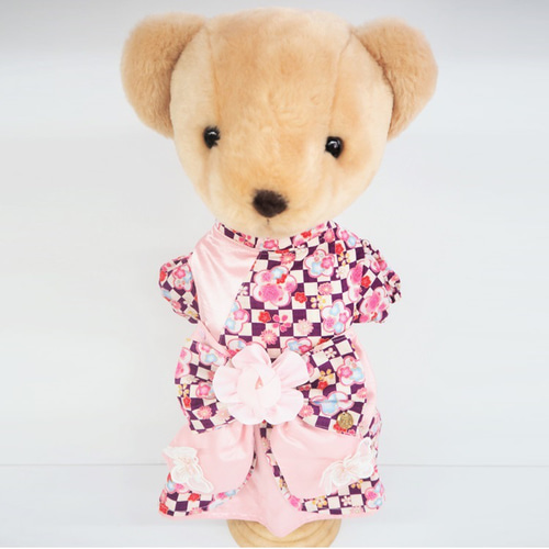 セール ワンピース ドレス 和柄 和装 着物風 ドックウェア 犬用 セール ワンピース ドレス 和柄 和装 着物風 ドックウェア 犬用